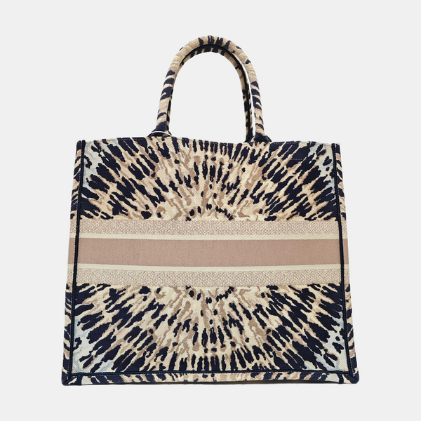 Book Tote Large Fabric Multicolor
