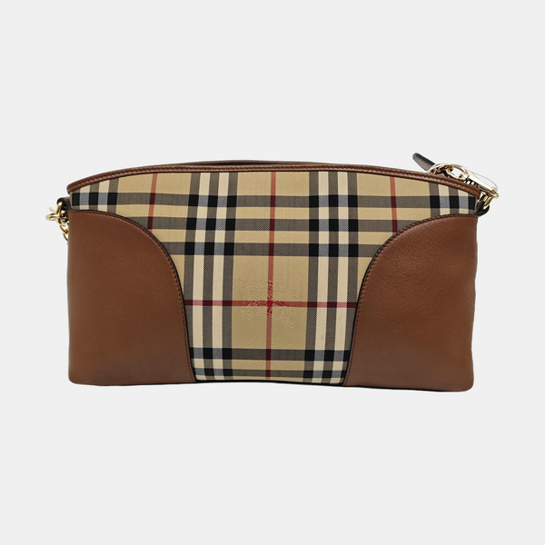 Canvas Shoulder Bag Brown