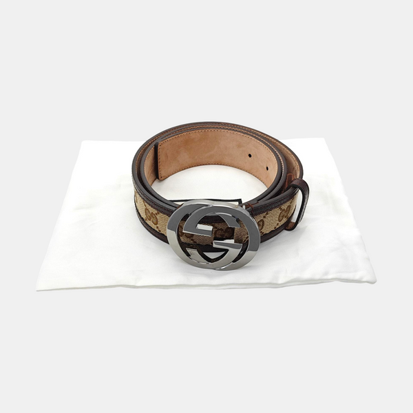 Fabric Belt Beige