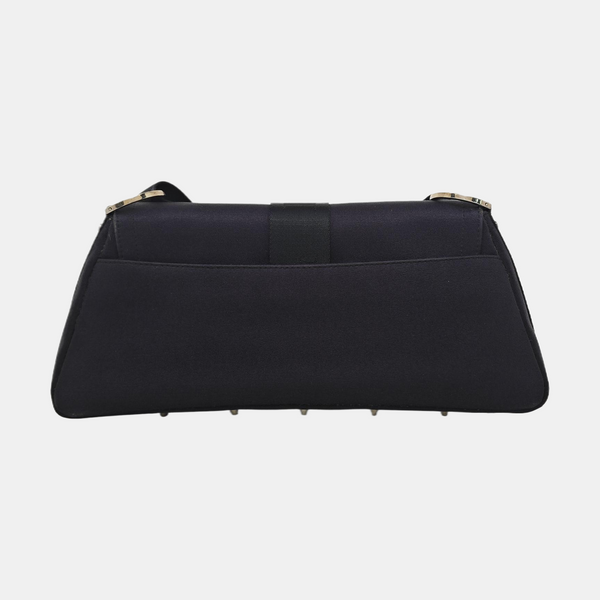 Fabric Shoulder Bag Black