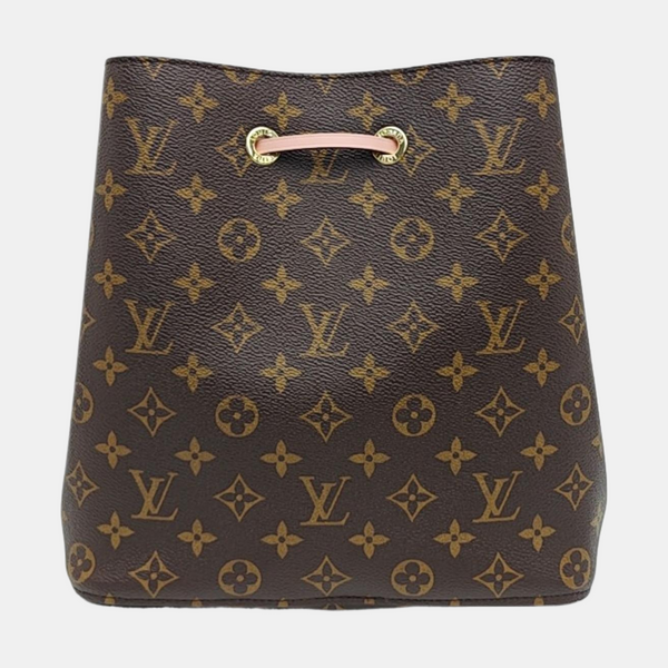 NÉONOÉ MM Monogram Coated Canvas Brown