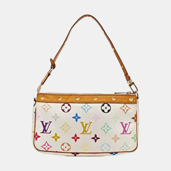LV × TM ACCESSOIRES Monogram Coated Canvas White