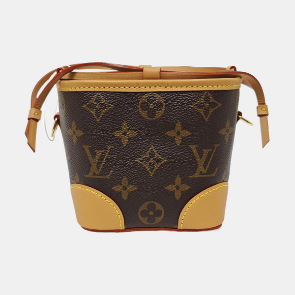 NOÉ Monogram Coated Canvas Brown