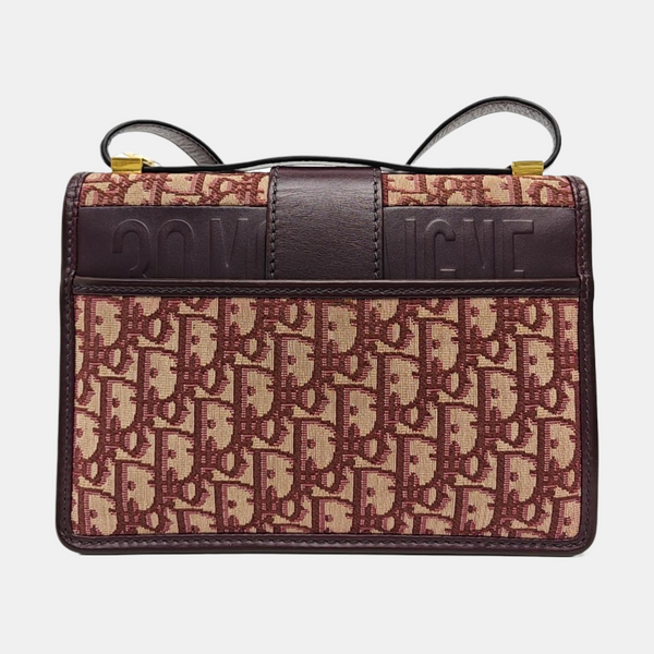 30 Montaigne Oblique Canvas Red