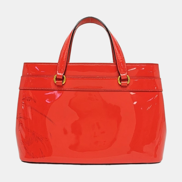 Bright Bit Patent Leather Red