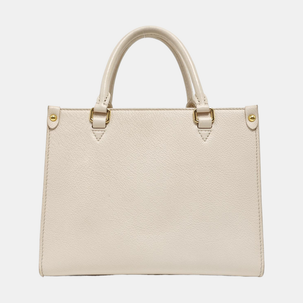 LOCK & GO Calfskin White