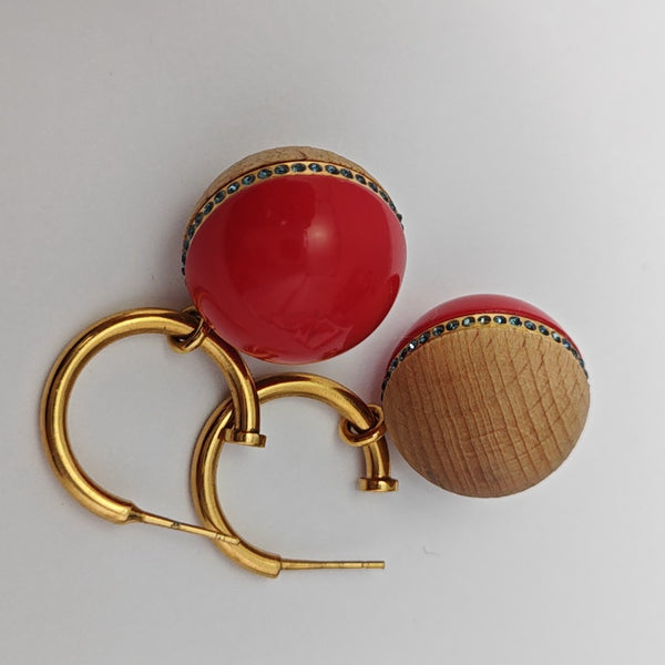 Other Red Stud Earrings