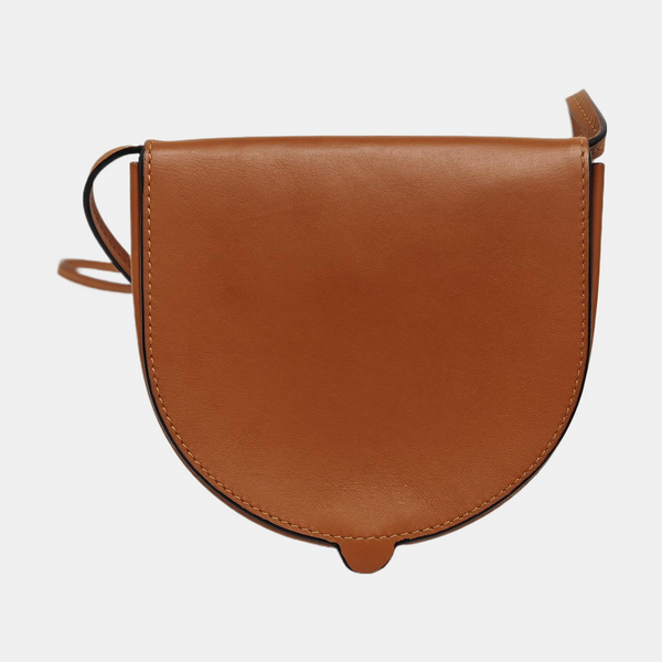 Heel Small Calfskin Brown