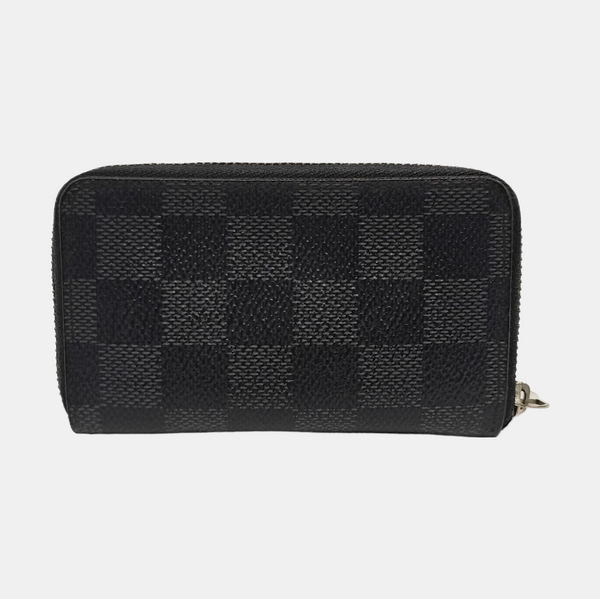 Damier Graphite Coated Canvas Wallet Gray
