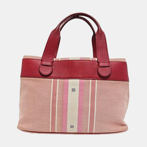 Canvas Tote Bag Pink