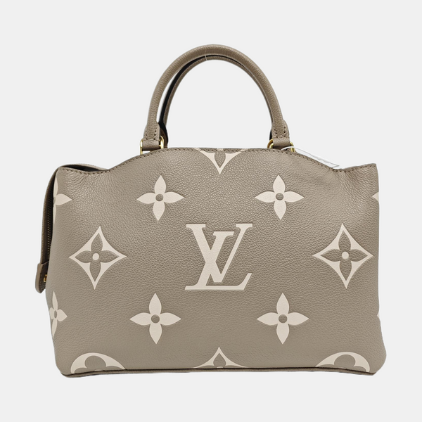 PALAIS PM Monogram Calfskin Gray