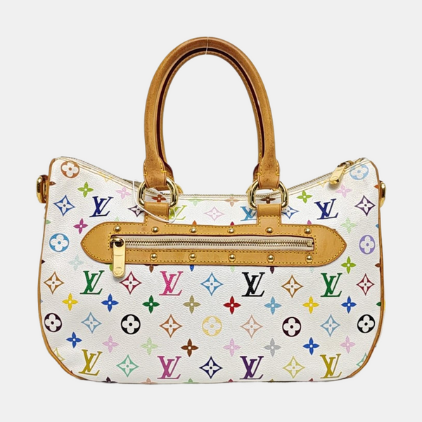 LV × TM RITA Monogram Coated Canvas White