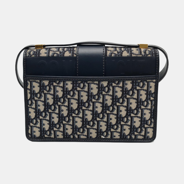 30 Montaigne Oblique Canvas Blue
