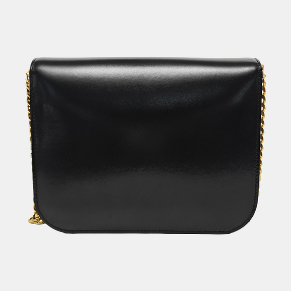 TRIOMPHE Medium Calfskin Black