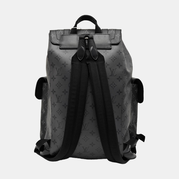 CHRISTOPHER Damier Graphite Coated Canvas Gray