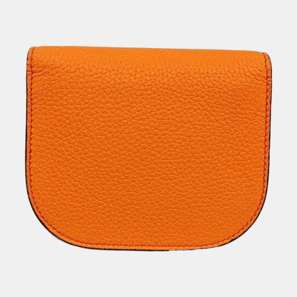Calfskin Shoulder Bag Orange