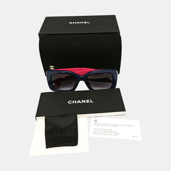 Synthetic Sunglasses Black