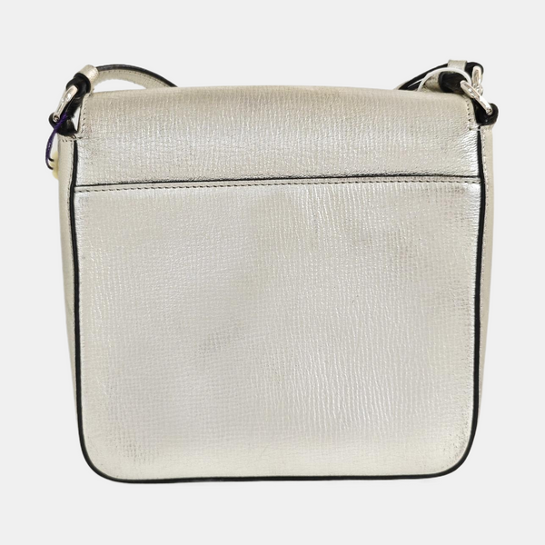 Gancino Calfskin Silver