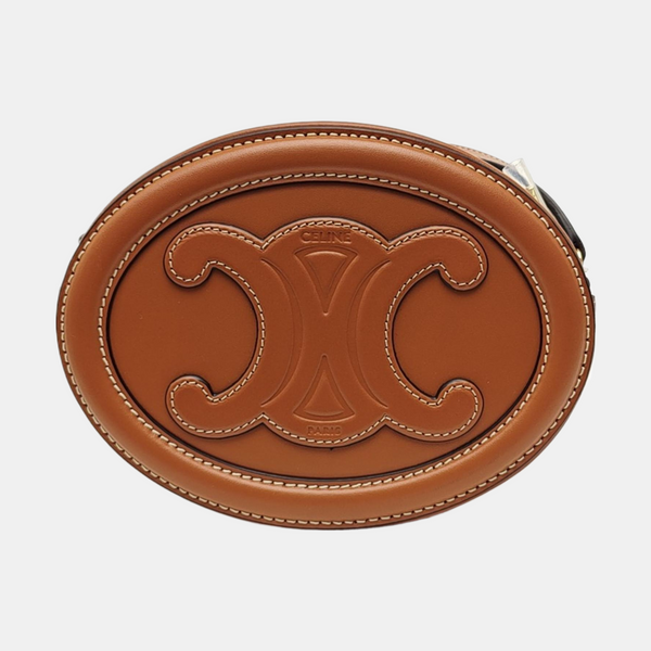 TRIOMPHE Small Calfskin Brown