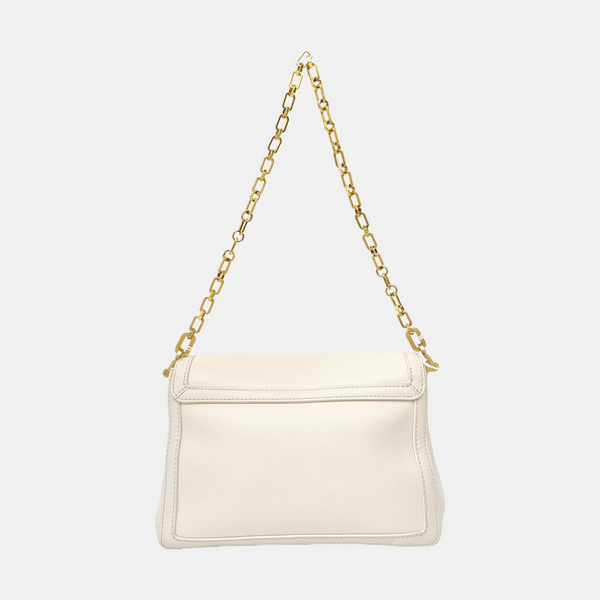 DAUPHINE MM Calfskin White