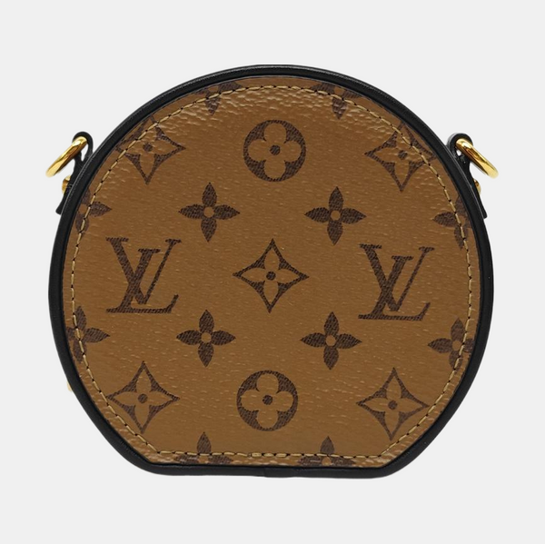 BOITE CHAPEAU Monogram Coated Canvas Beige