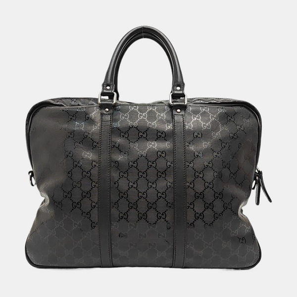 GG Imprime Coated Canvas Black