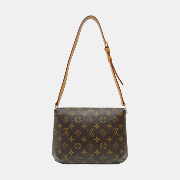 MUSETTE TANGO Monogram Coated Canvas Brown