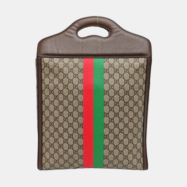 Retro Monogram Coated Canvas Gray