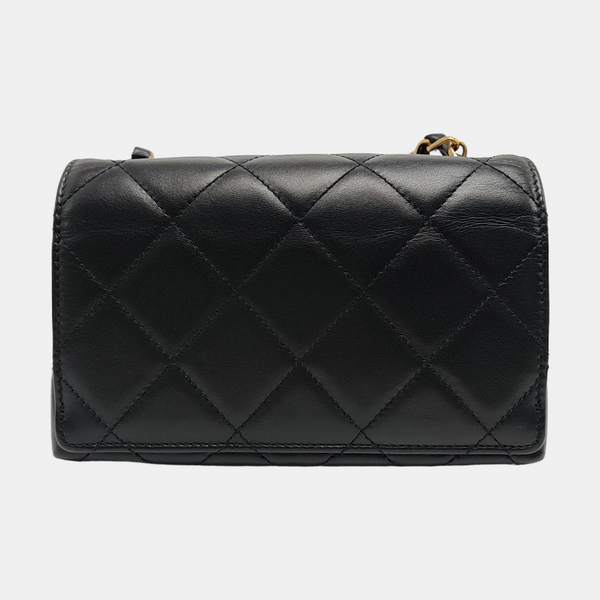 Quilted Lambskin Black
