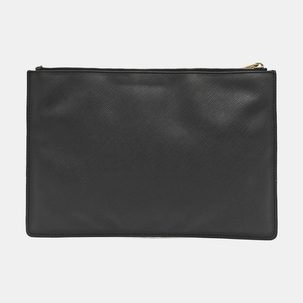 Calfskin Clutch Black
