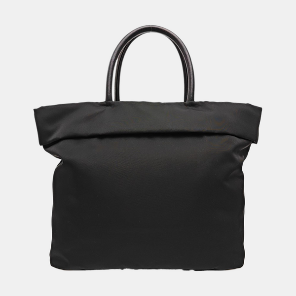Nylon Shoulder Bag Black