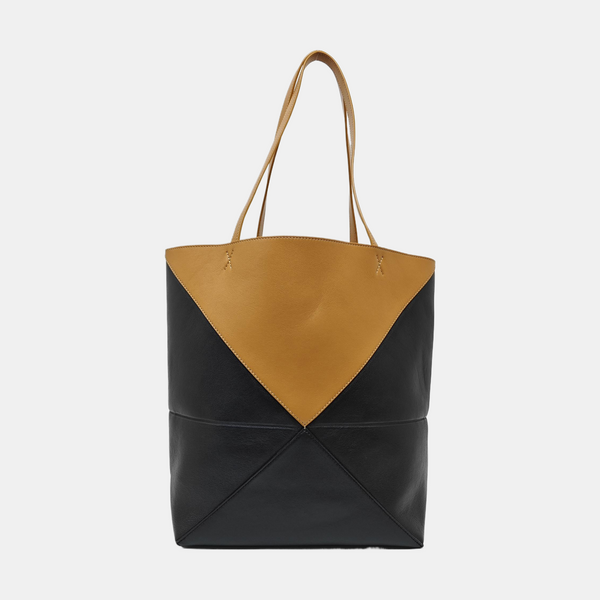 Puzzle Fold Medium Calfskin Multicolor