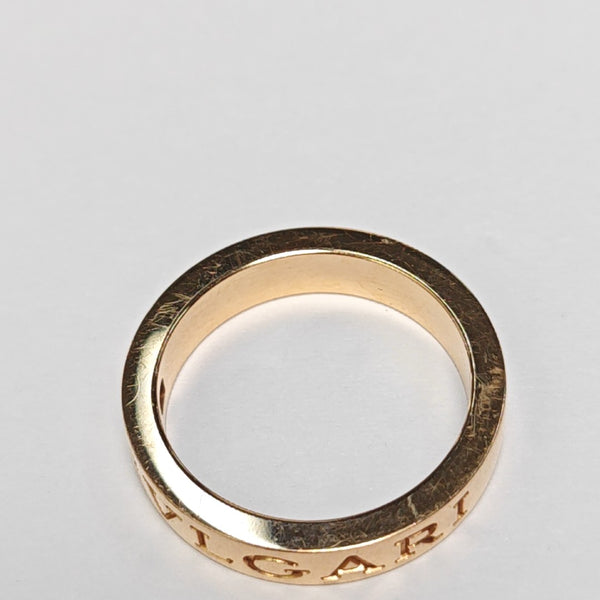 B.ZERO1 18k Rose Gold Ring EU 53