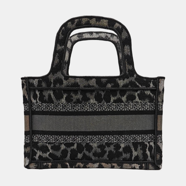 Book Tote Mini Canvas Gray