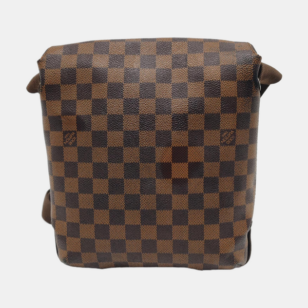BROOKLYN PM Damier Ebene Coated Canvas Brown
