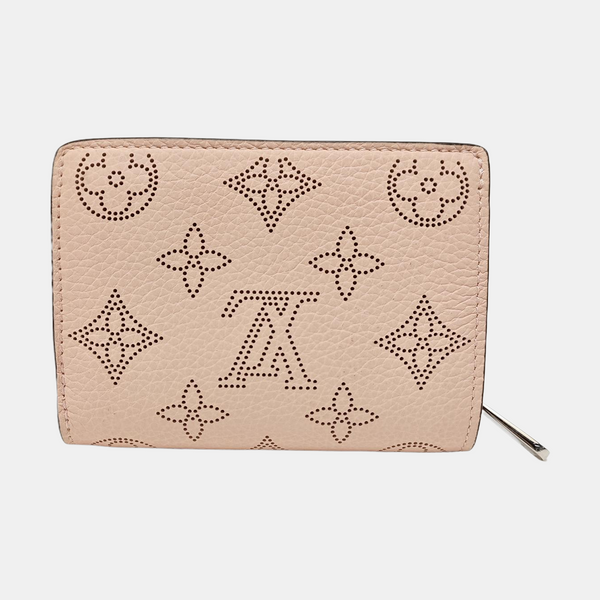Monogram Calfskin Wallet Pink