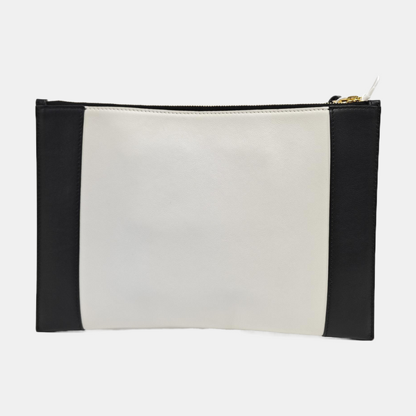 Calfskin Clutch White