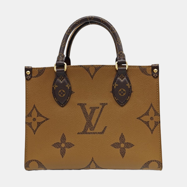 ONTHEGO PM Monogram Coated Canvas Brown