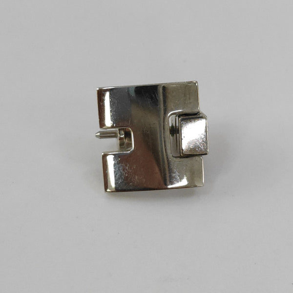 Eileen Metal Silver Stud Earrings