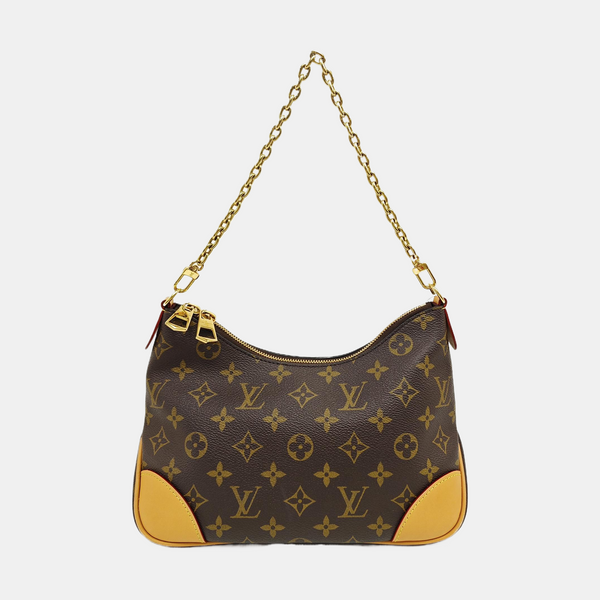 BOULOGNE Monogram Coated Canvas Brown