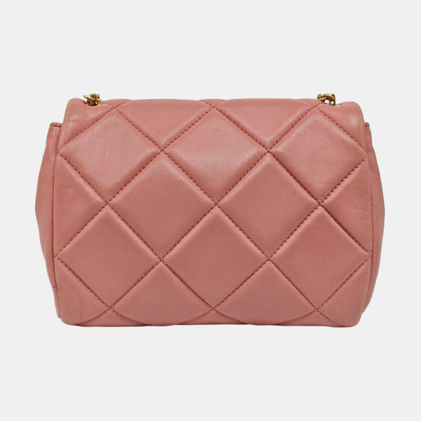 Vara Quilted Calfskin Pink