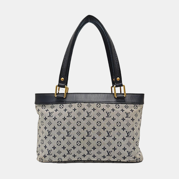 LUCILLE PM Monogram Canvas Gray