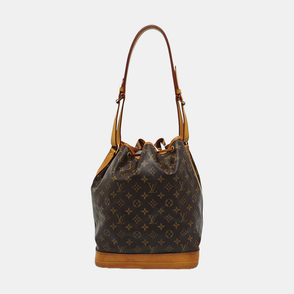 NOÉ GM Monogram Coated Canvas Brown