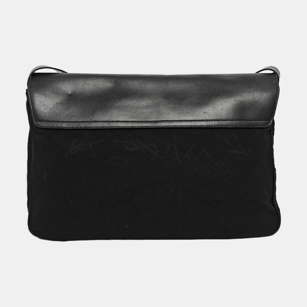 Canvas Shoulder Bag Black