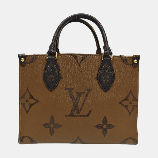 ONTHEGO PM Monogram Coated Canvas Brown