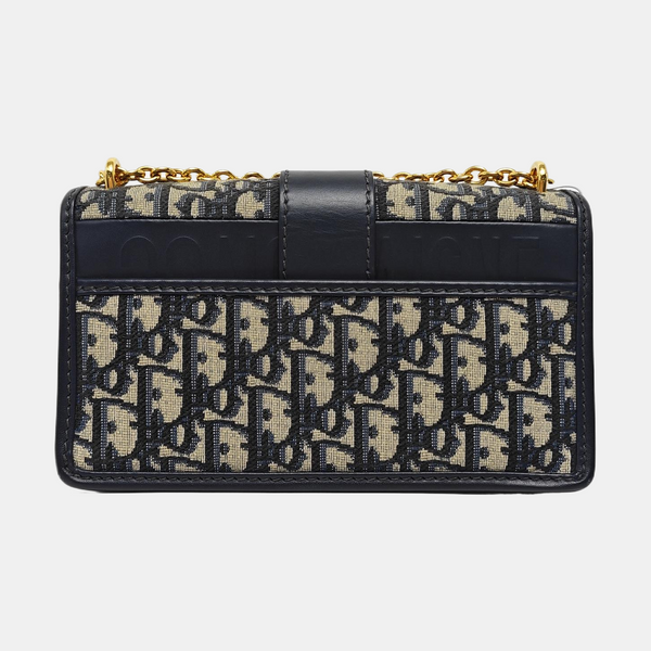 30 Montaigne East-West Oblique Canvas Blue
