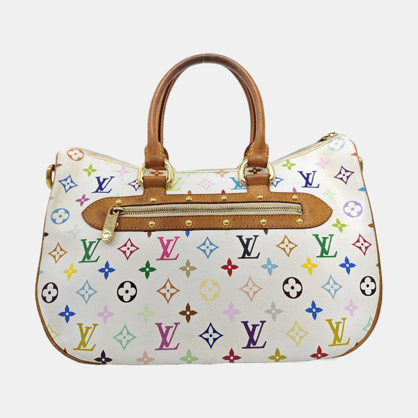 LV × TM RITA Monogram Coated Canvas White