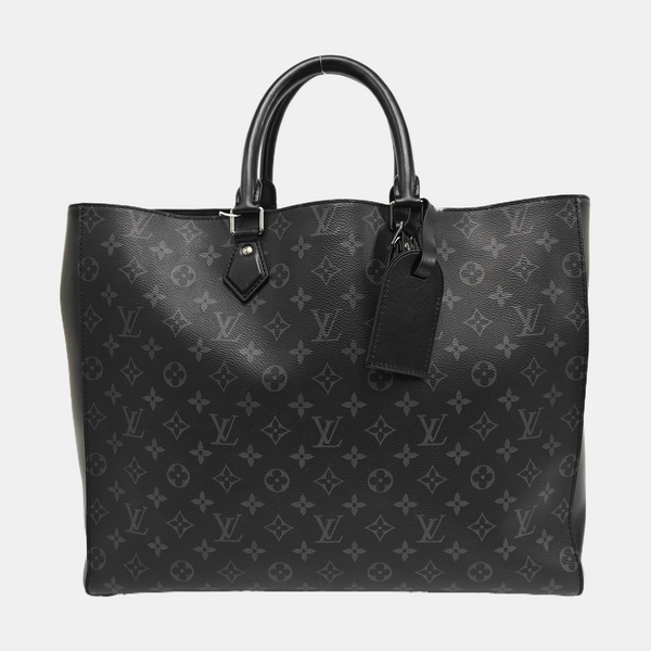 ALL-IN Monogram Coated Canvas Black