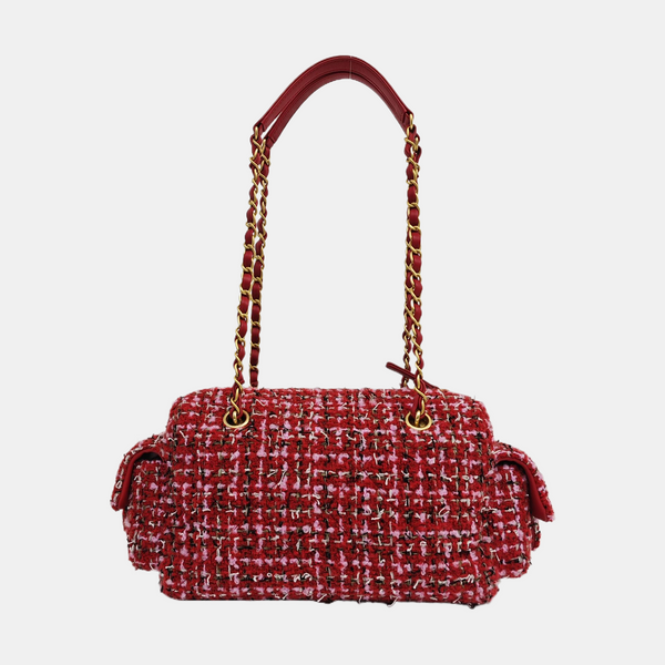 Quilted Wool Small Red