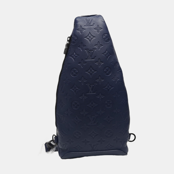 DUO Monogram Calfskin Blue